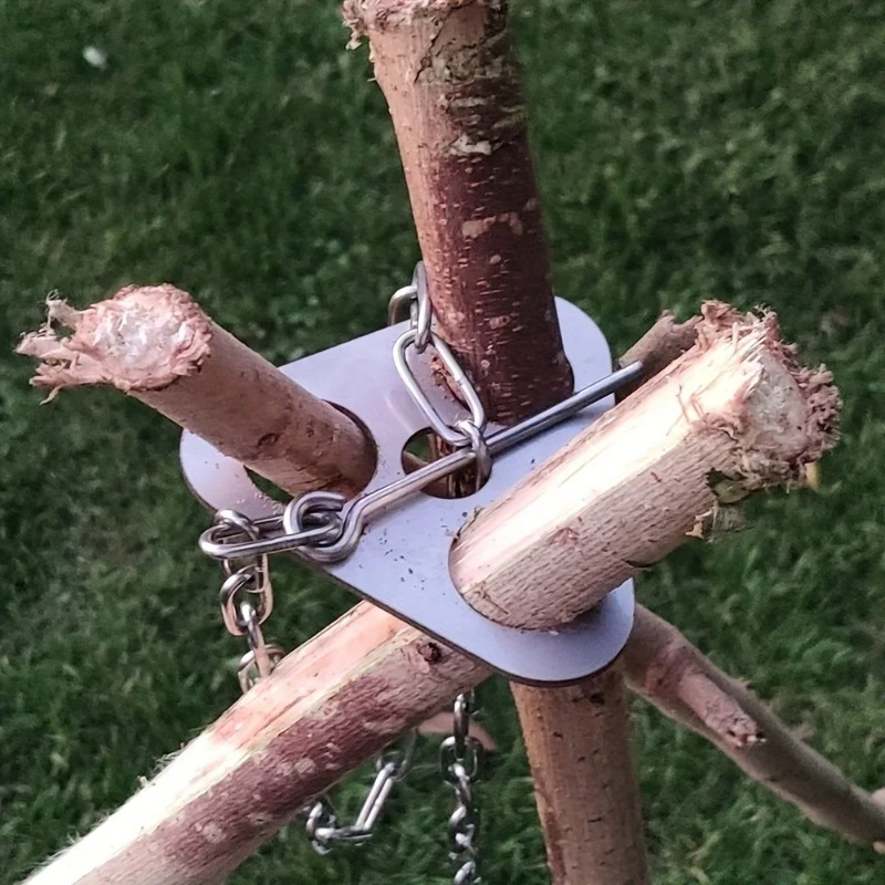 Camping Cooking Pot Tripod - Açık Hava Barbekü Üçayaklı Portatif Sökülebilir