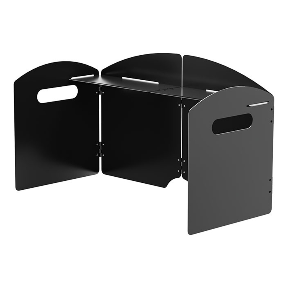 Camping Cooking Wind Blocker - Açık Hava Pişirme Kamp Gezileri Taşınabilir