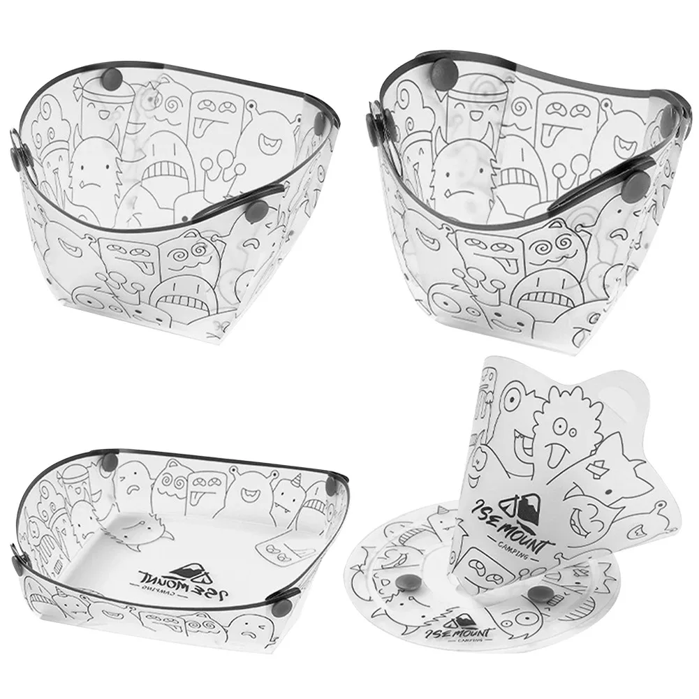 Camping Cooking Tray - PP Katlanabilir Yemek Takımı Taşınabilir Kamp