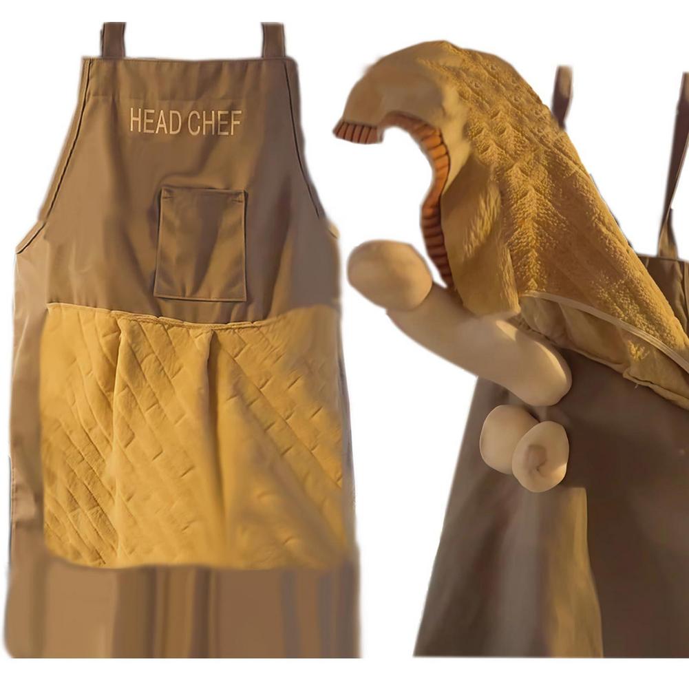 Camping Cooking Apron - Yaratıcı Şakalar İçin Cepli Şef Şakası