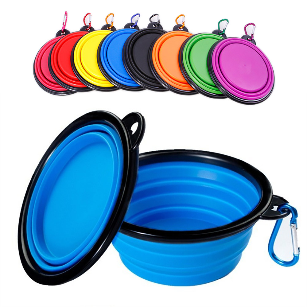 Camping Cooking Tray - Katlanabilir Evcil Hayvan Silikon Köpek Mama