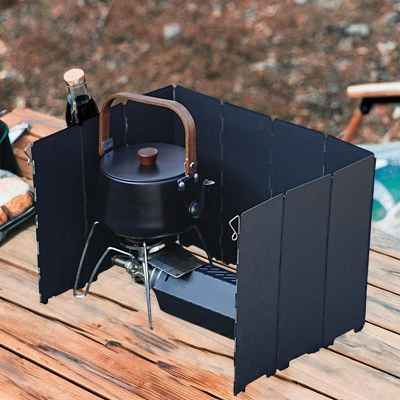 Camping Cooking Wind Blocker - Kamp Rüzgarlığı Taşınabilir Katlanabilir Açık Hava