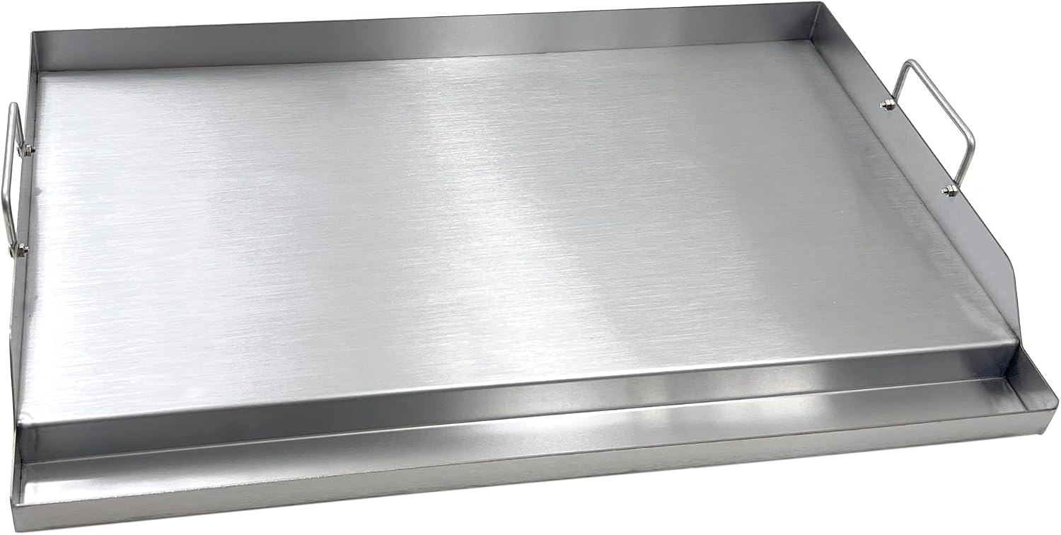 Camping Cooking Flat Top - Paslanmaz Çelik Düz Üstlü Barbekü Pişirme