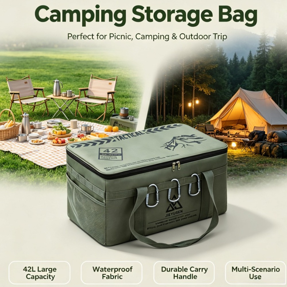 Camping Cooking Rack - 30/42L Katlanabilir Taşınabilir Açık Piknik Sofra