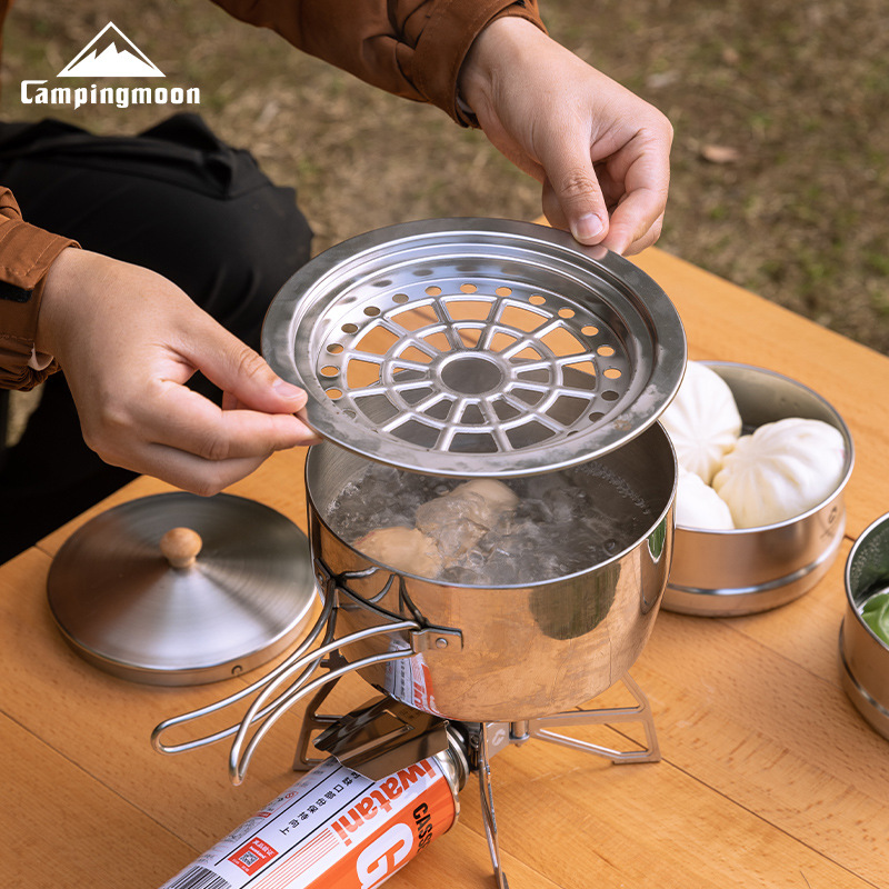Camping Cooking Tray - S363-DT Orta Boy Buharlı Pişirici Tepsisi