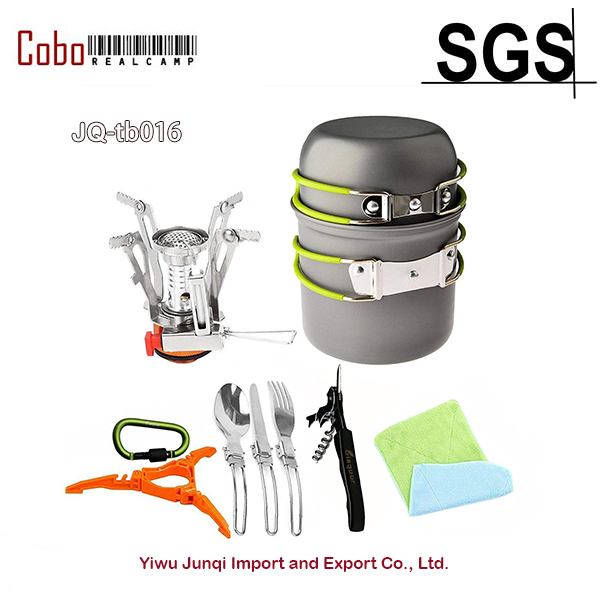 Camping Cooking Pot Tripod - 12-17 adet kamp tencere soba standı