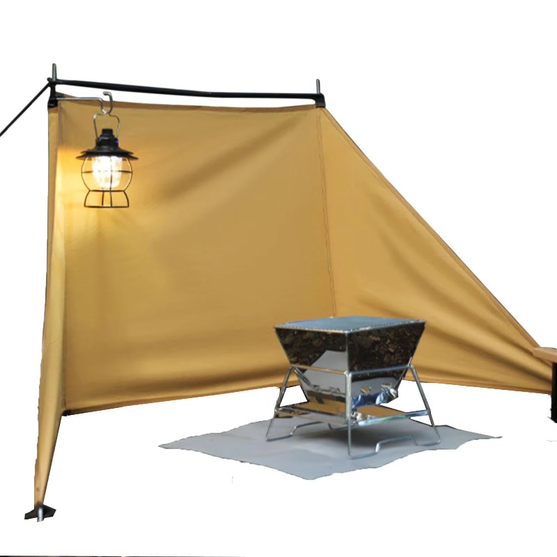Camping Cooking Wind Blocker - Kamp Oxford Pişirme Rüzgarlığı, Katlanabilir Kamp
