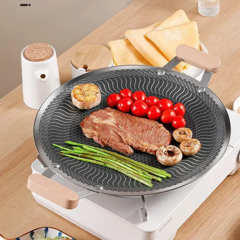 Camping Cooking Materials - Açık Kamp Barbekü ızgara plakası 316L