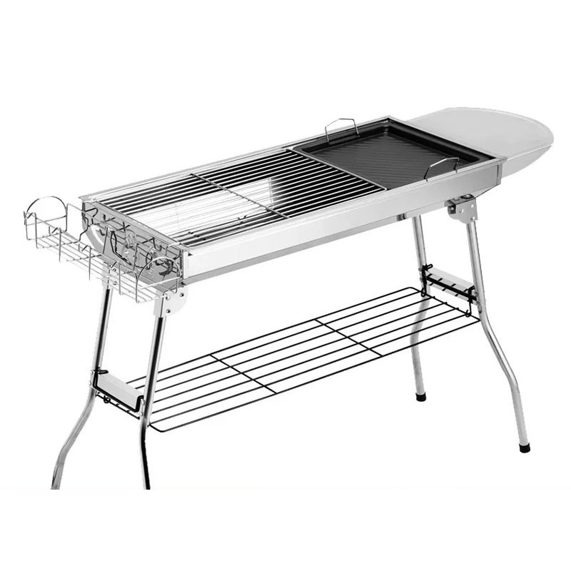 Camping Cooking Grill - Büyük Katlanır Mangal Izgarası Açık Hava