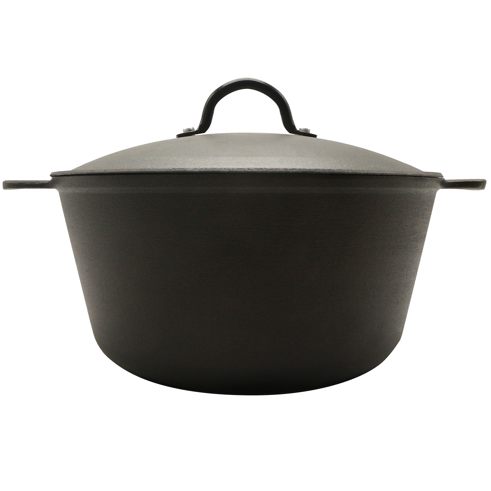 Camping Cooking Dutch Oven - HANSMART 5.2Qt Hafif Dökme Demir Kapaklı
