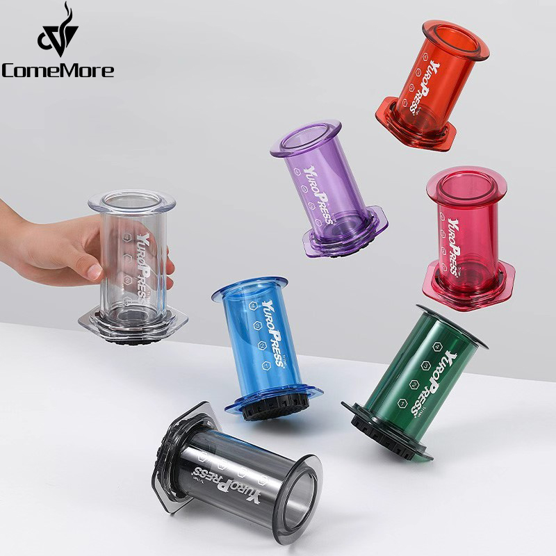 Camping Cooking Utensils - Yuropress Taşınabilir Espresso Kahve Makinesi Hava