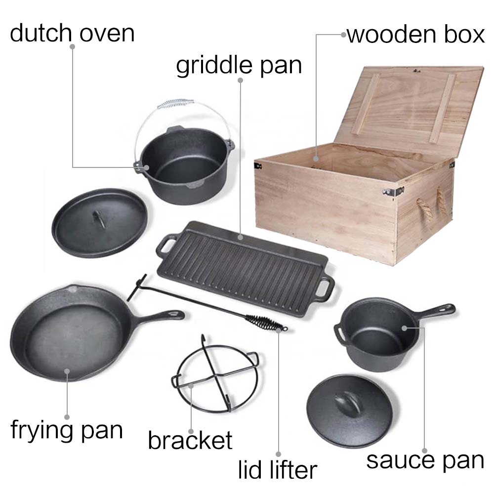 Önceden Baharatlanmış Barbekü  - Camping Cooking Dutch Oven incelemesi ve fiyatı