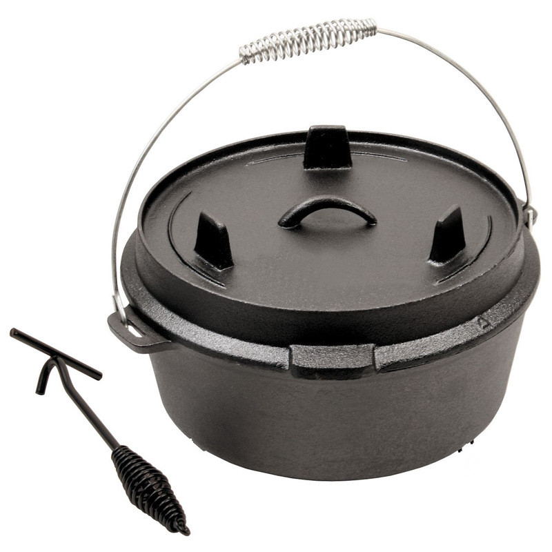 25cm kamp güveç tenceresi önce - Camping Cooking Dutch Oven incelemesi ve fiyatı