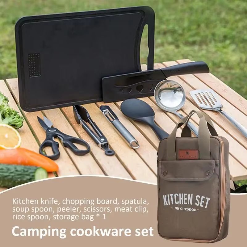 8 adet Kamp Mutfak Tencere Set - Camping Cooking All In One incelemesi ve fiyatı