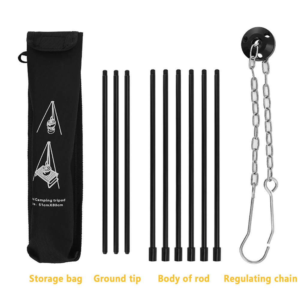 Kamp Kamp Ateşi Tripod Asılı P - Camping Cooking Pot Tripod incelemesi ve fiyatı
