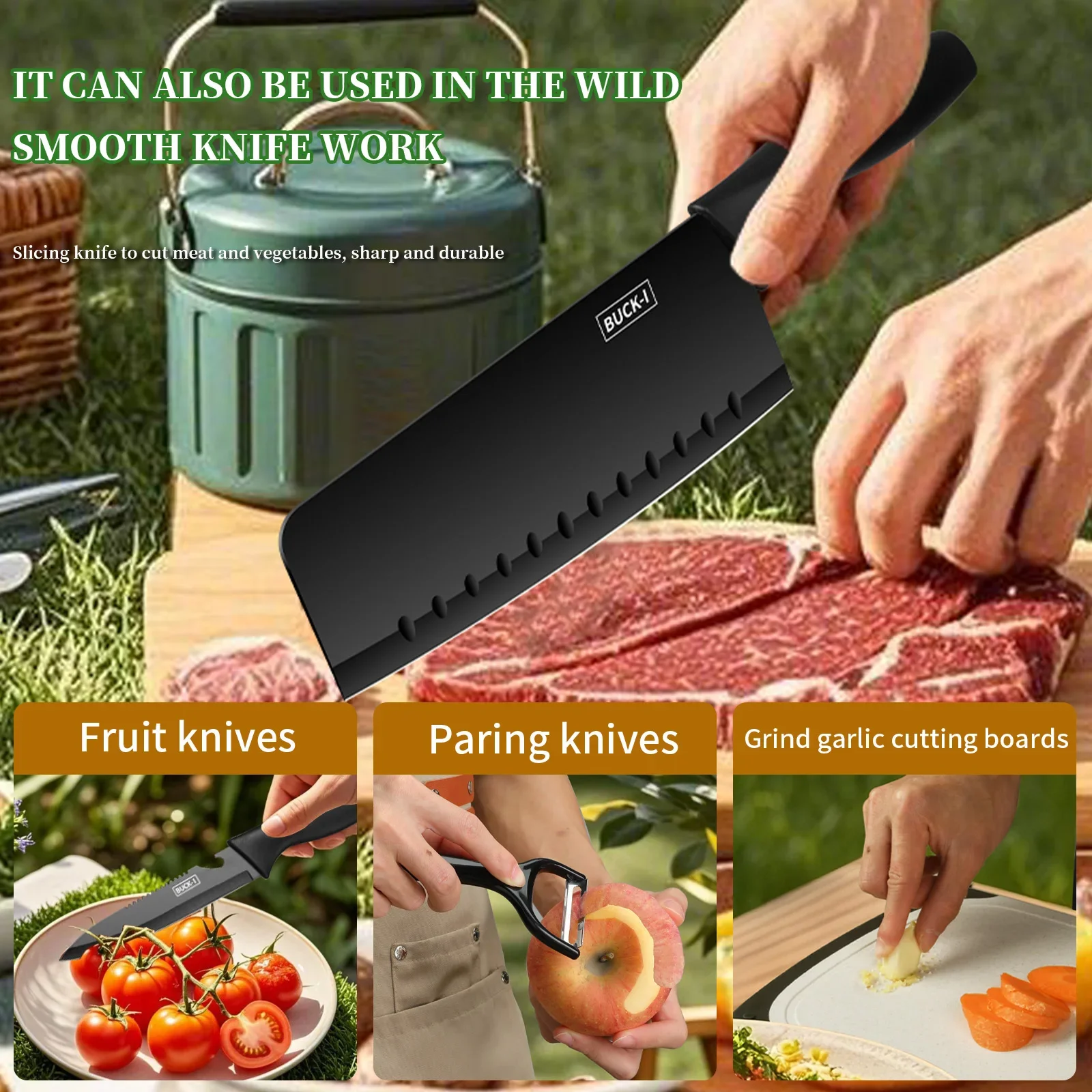 Taşınabilir dış mekan eşyaları - Camping Cooking And Dining Set incelemesi ve fiyatı