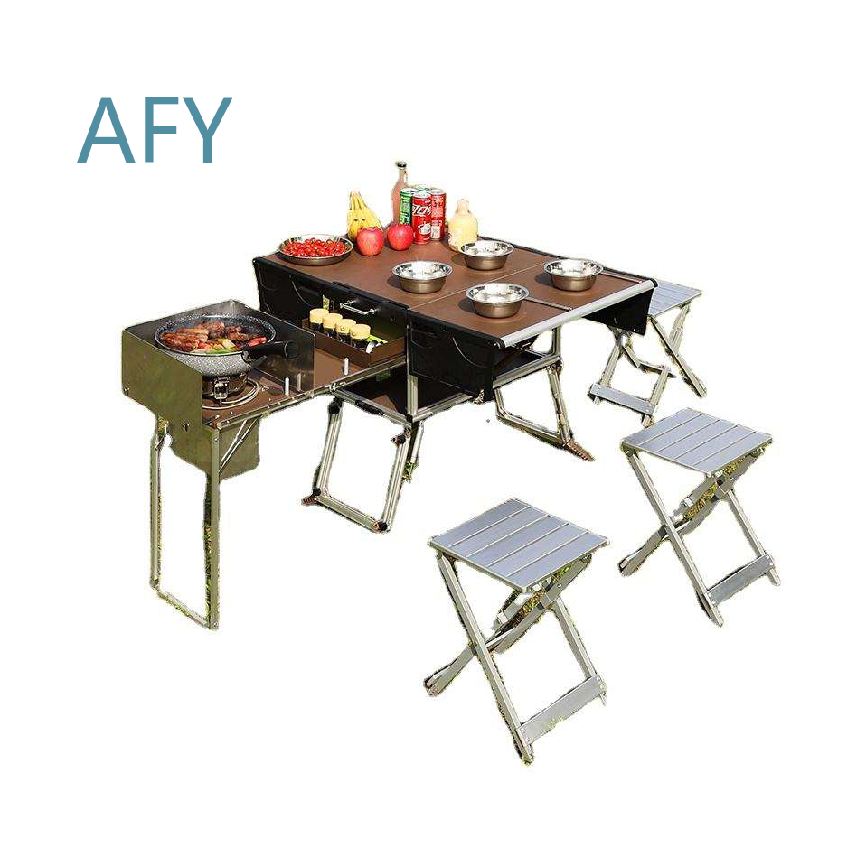 Taşınabilir Katlanabilir Yiyec - Camping Cooking And Dining Set incelemesi ve fiyatı