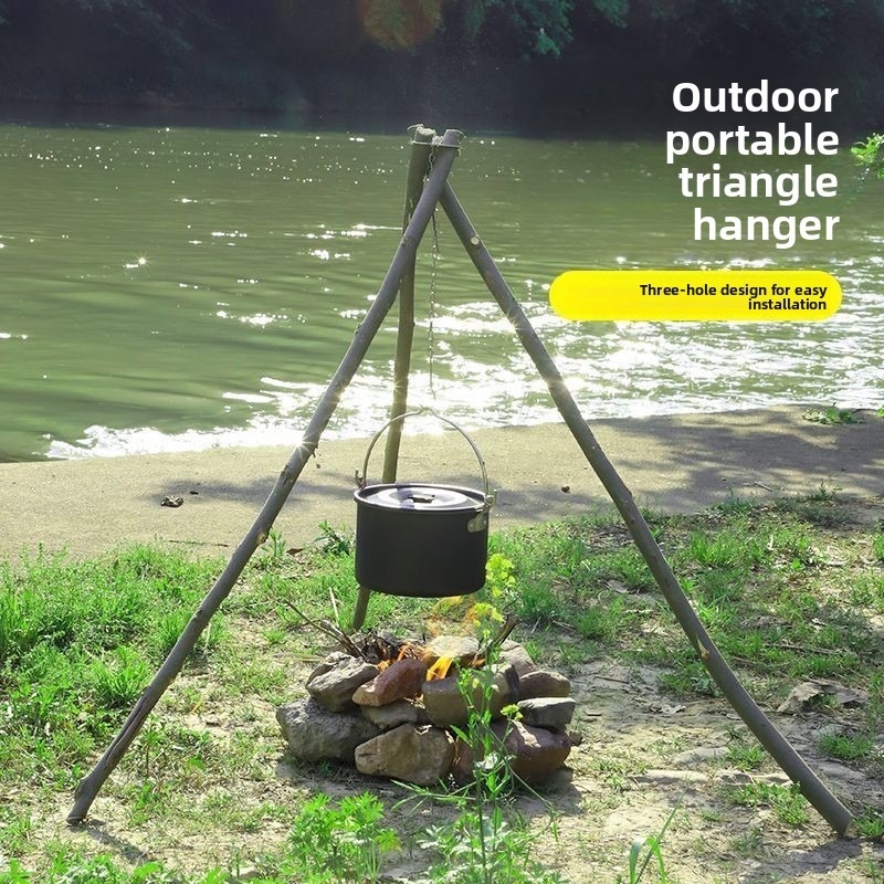 Açık Hava Barbekü Üçayaklı Por - Camping Cooking Pot Tripod incelemesi ve fiyatı