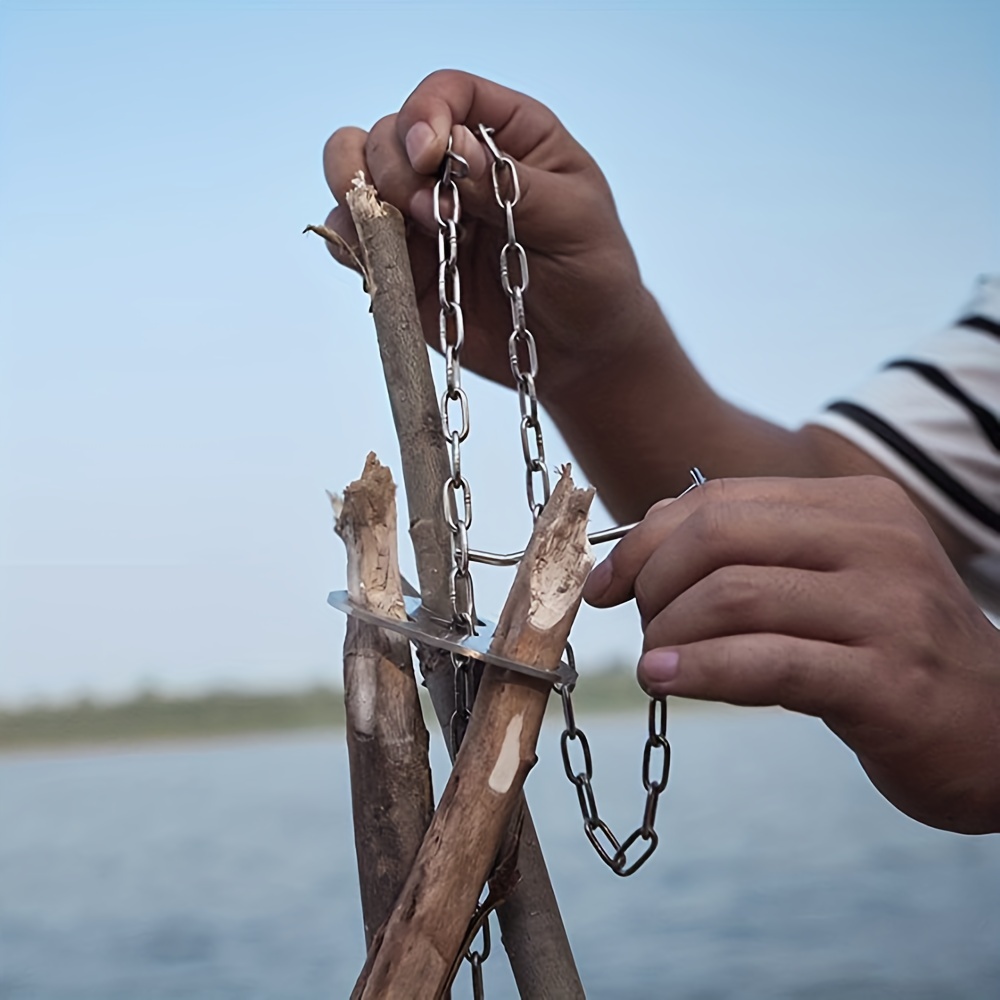Taşınabilir Ayrılabilir Açık B - Camping Cooking Hanger incelemesi ve fiyatı