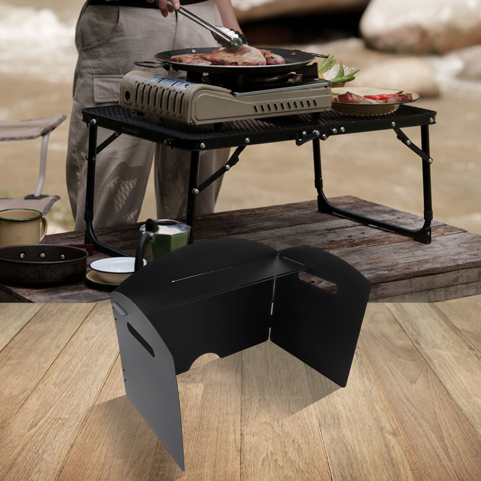 Açık Hava Pişirme Kamp Geziler - Camping Cooking Wind Blocker incelemesi ve fiyatı