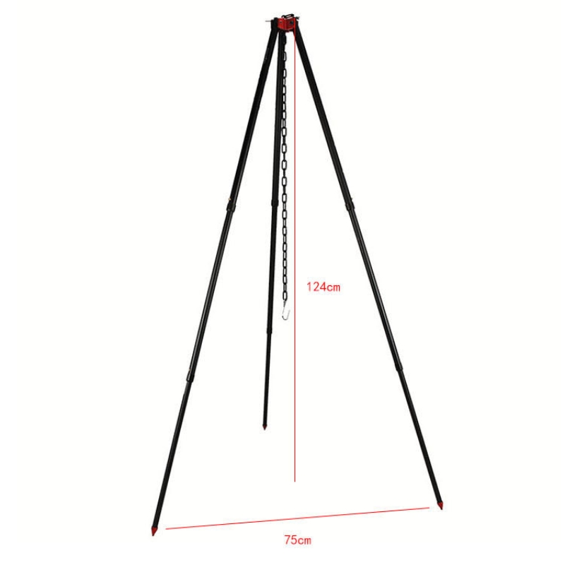 Açık Büyük Şenlik Ateşi Tripod - Camping Cooking Pot Tripod incelemesi ve fiyatı