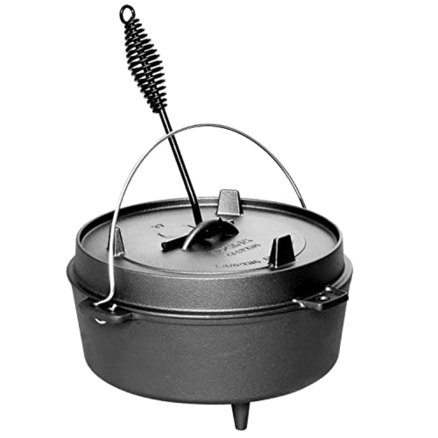 Önceden Yağlanmış Dökme Demir  - Camping Cooking Dutch Oven incelemesi ve fiyatı