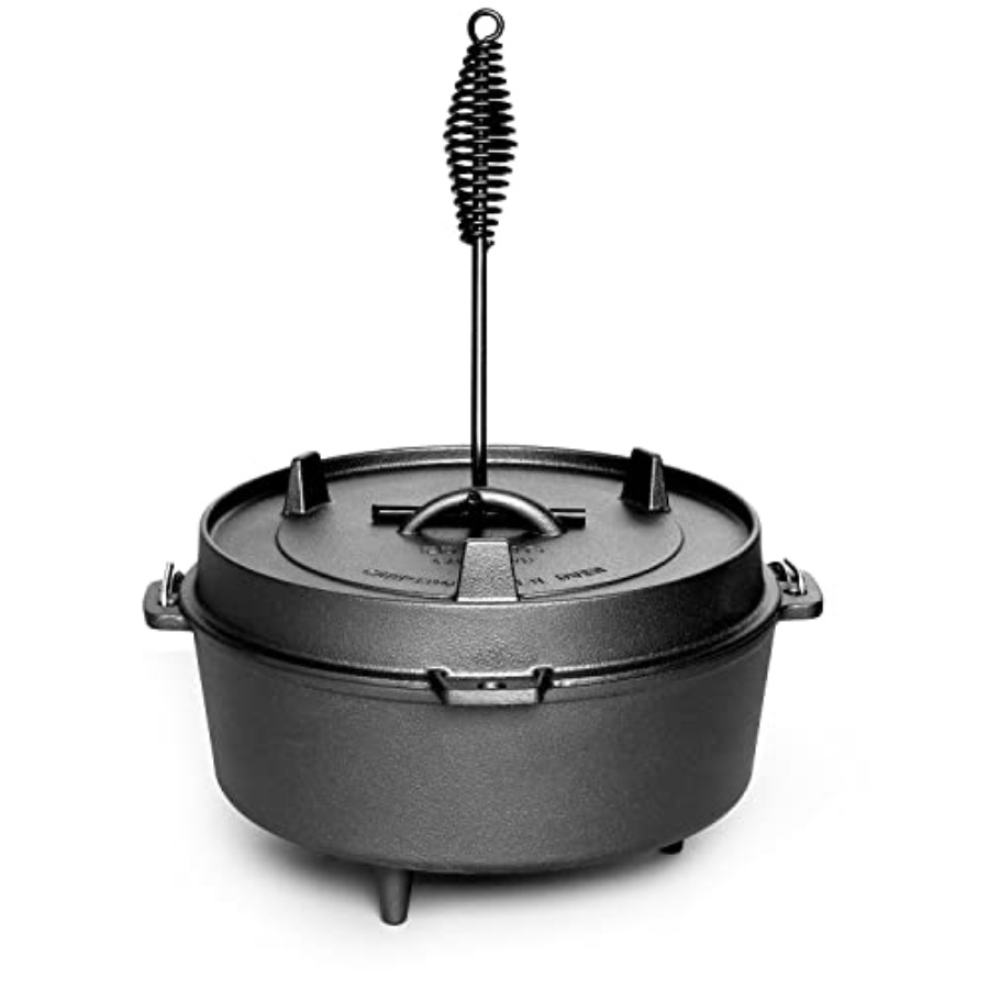 Önceden Yağlanmış Dökme Demir  - Camping Cooking Dutch Oven incelemesi ve fiyatı
