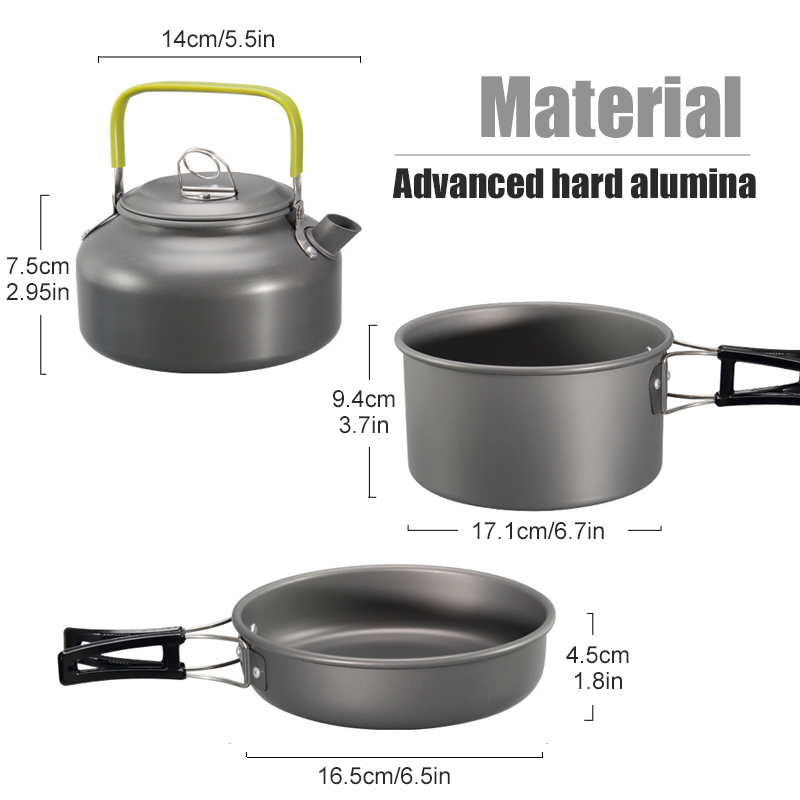 WESTTUNE Kamp Tencere Seti Alü - Camping Cooking Kettle incelemesi ve fiyatı