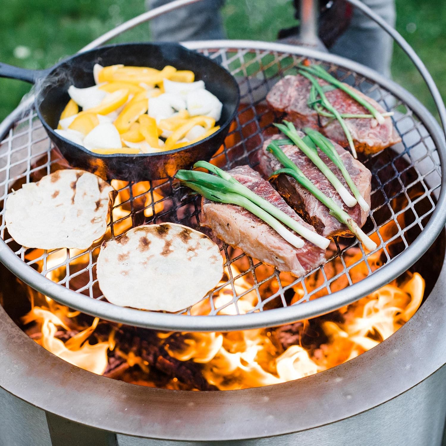 24 inç Paslanmaz Çelik Kamp At - Camping Cooking Grill incelemesi ve fiyatı