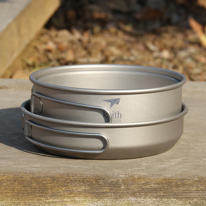 Keith 3 ADET Titanyum Tencere  - Camping Cooking System incelemesi ve fiyatı