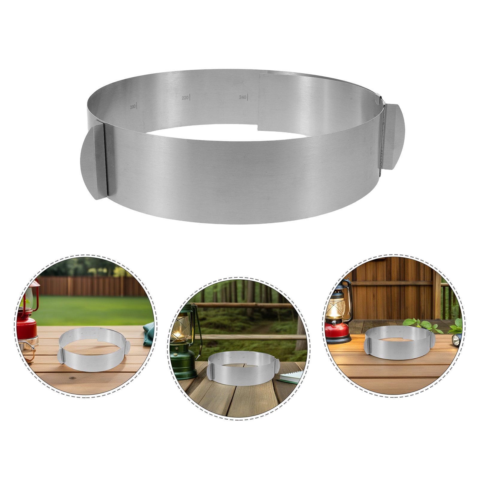 Ayarlanabilir Kamp Sobası Rüzg - Camping Cooking Wind Blocker incelemesi ve fiyatı