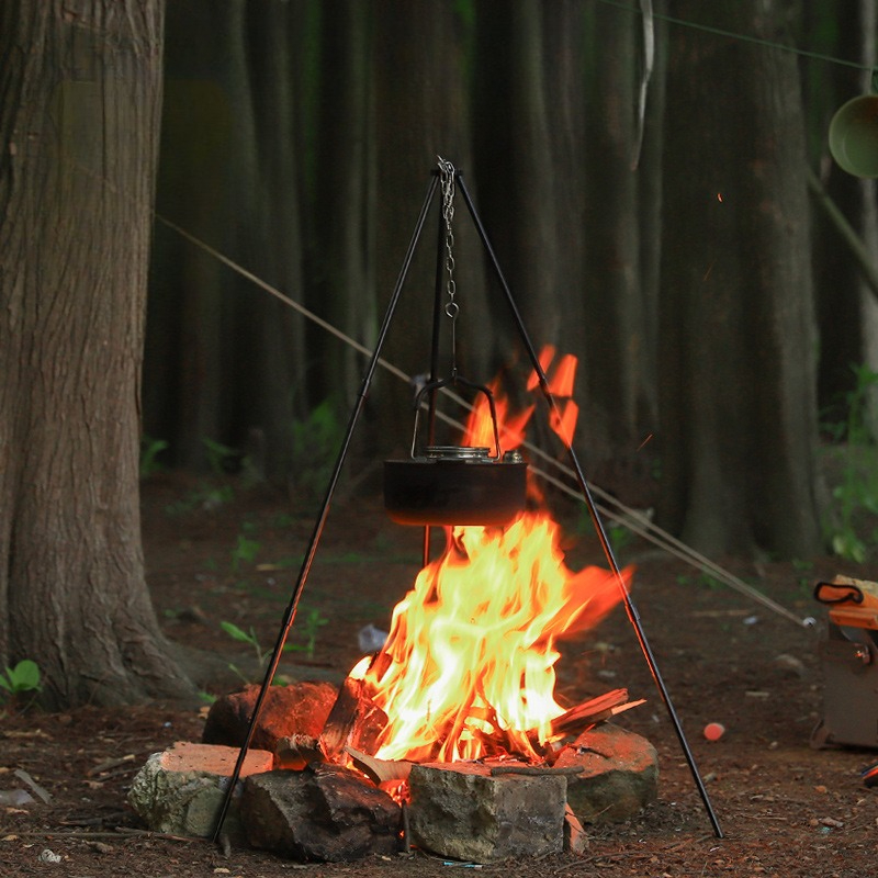 Taşınabilir Açık Hava Pişirme  - Camping Cooking Pot Tripod incelemesi ve fiyatı
