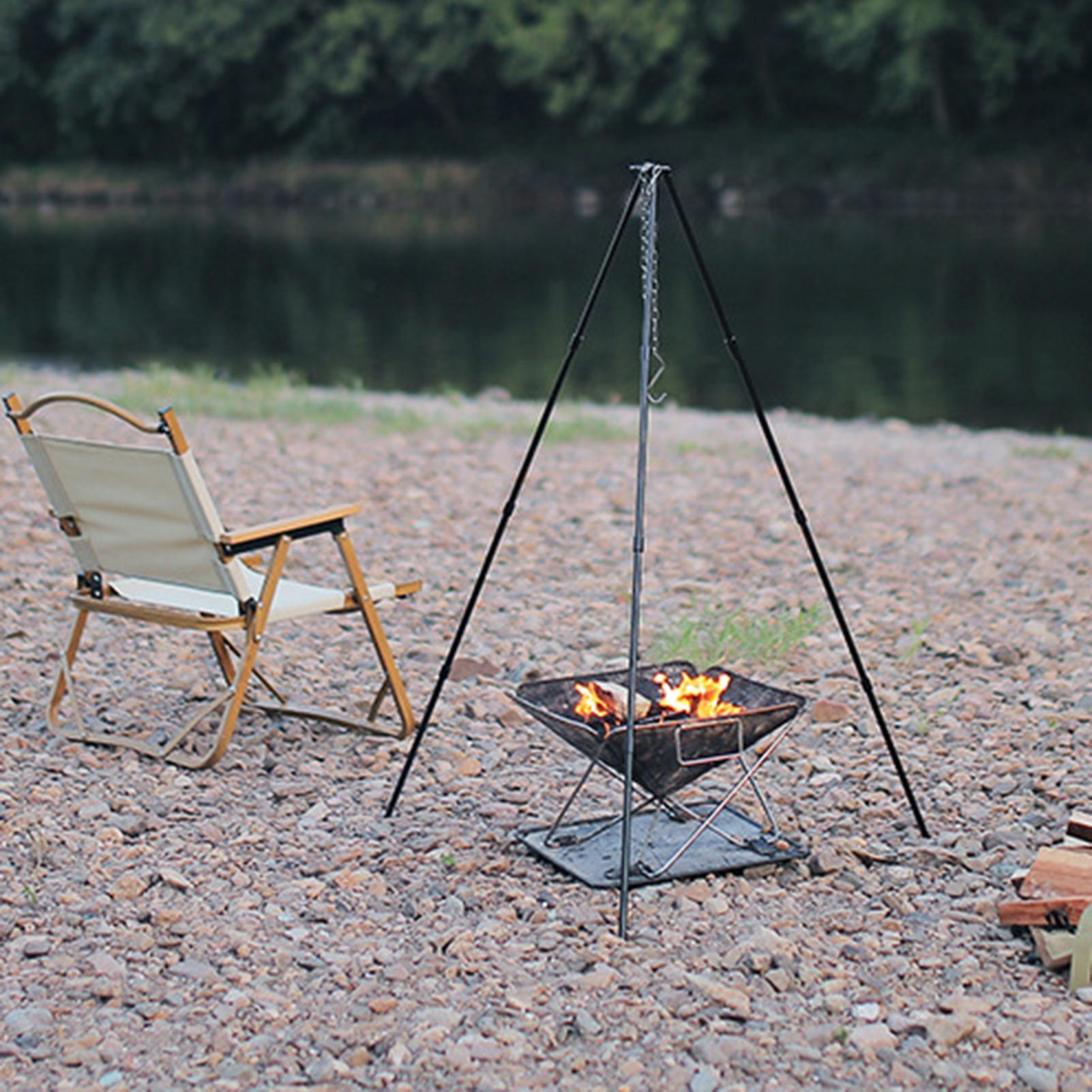 Açık Hava Büyük Şenlik Ateşi Ü - Camping Cooking Pot Tripod incelemesi ve fiyatı