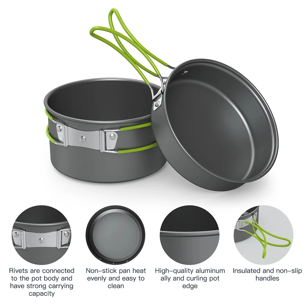 2-3 Kişilik Açık Hava Yemek Pi - Camping Cooking Materials incelemesi ve fiyatı