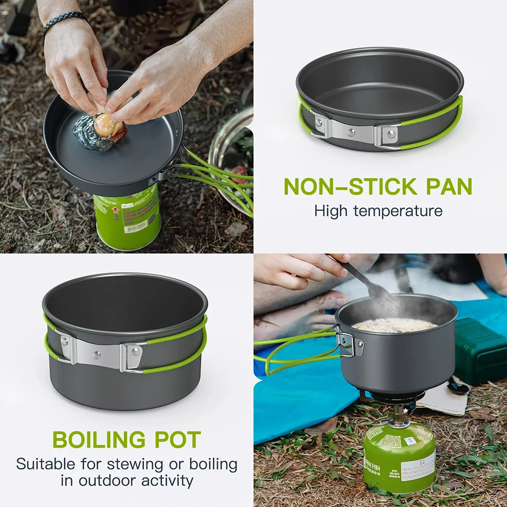 2-3 Kişilik Açık Hava Yemek Pi - Camping Cooking Materials incelemesi ve fiyatı