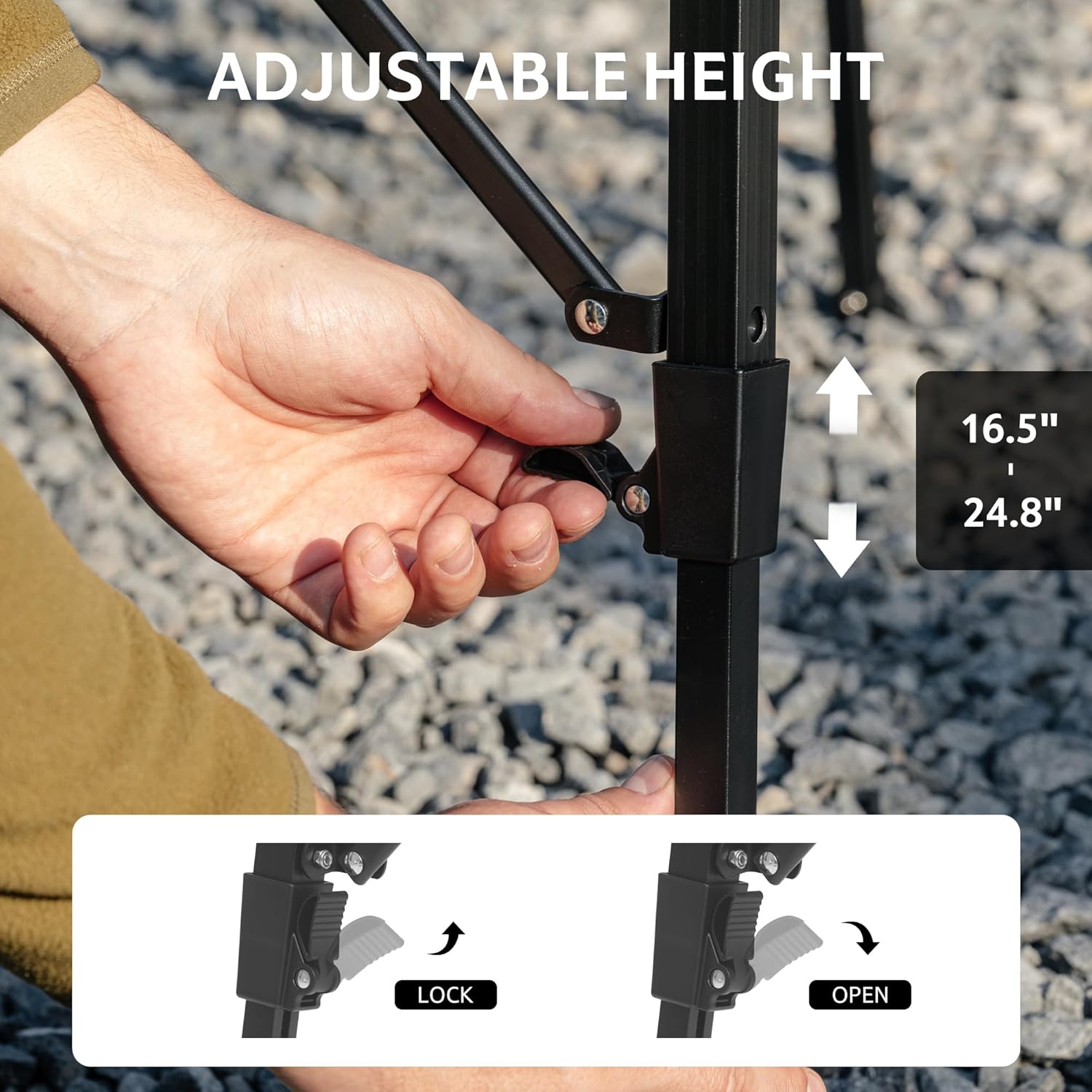 Ayarlanabilir Yükseklikte Kamp - Camping Cooking System incelemesi ve fiyatı