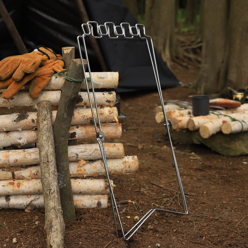 Taşınabilir Katlanabilir Çöp T - Camping Cooking Rack incelemesi ve fiyatı