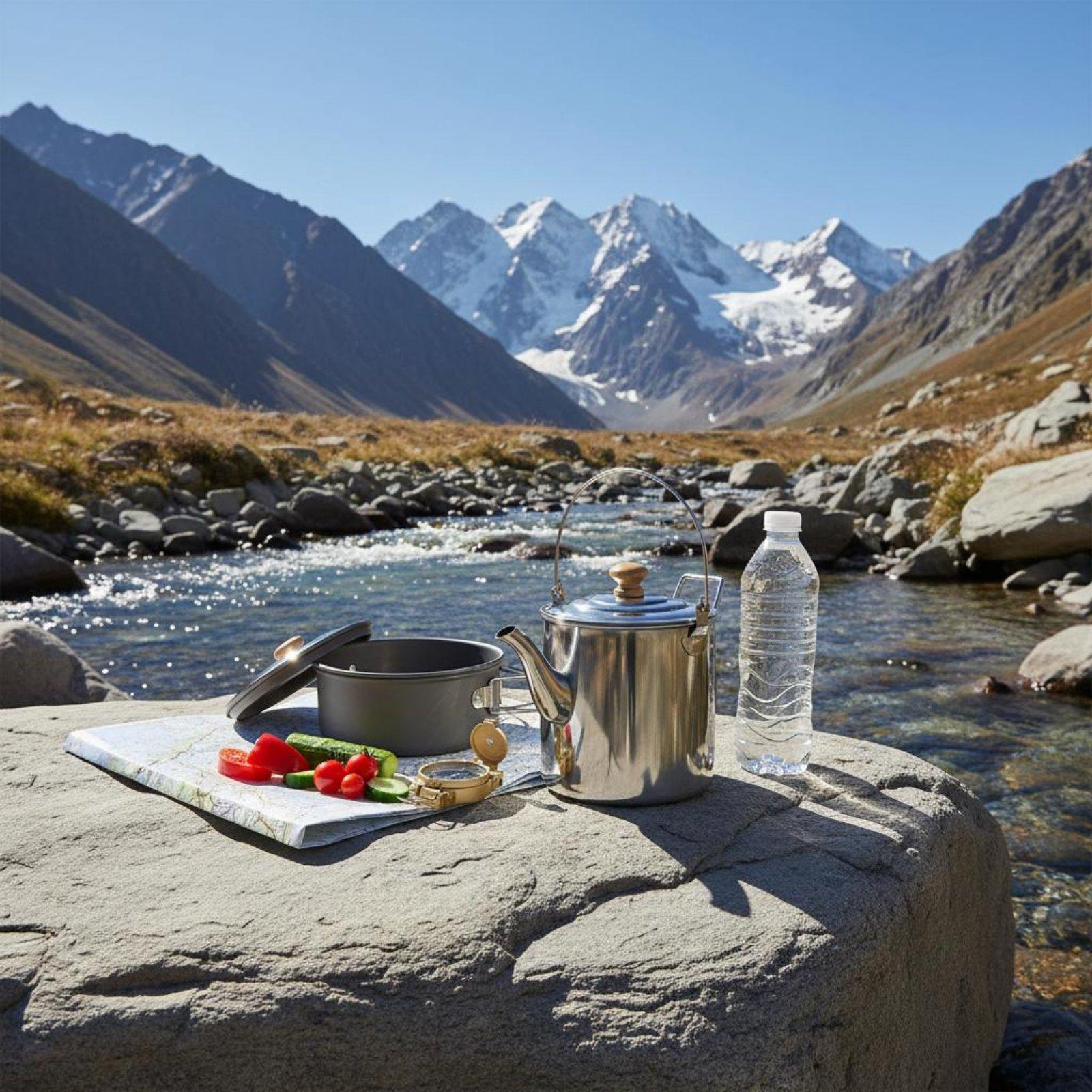 Taşınabilir Paslanmaz Çelik Aç - Camping Cooking Kettle incelemesi ve fiyatı