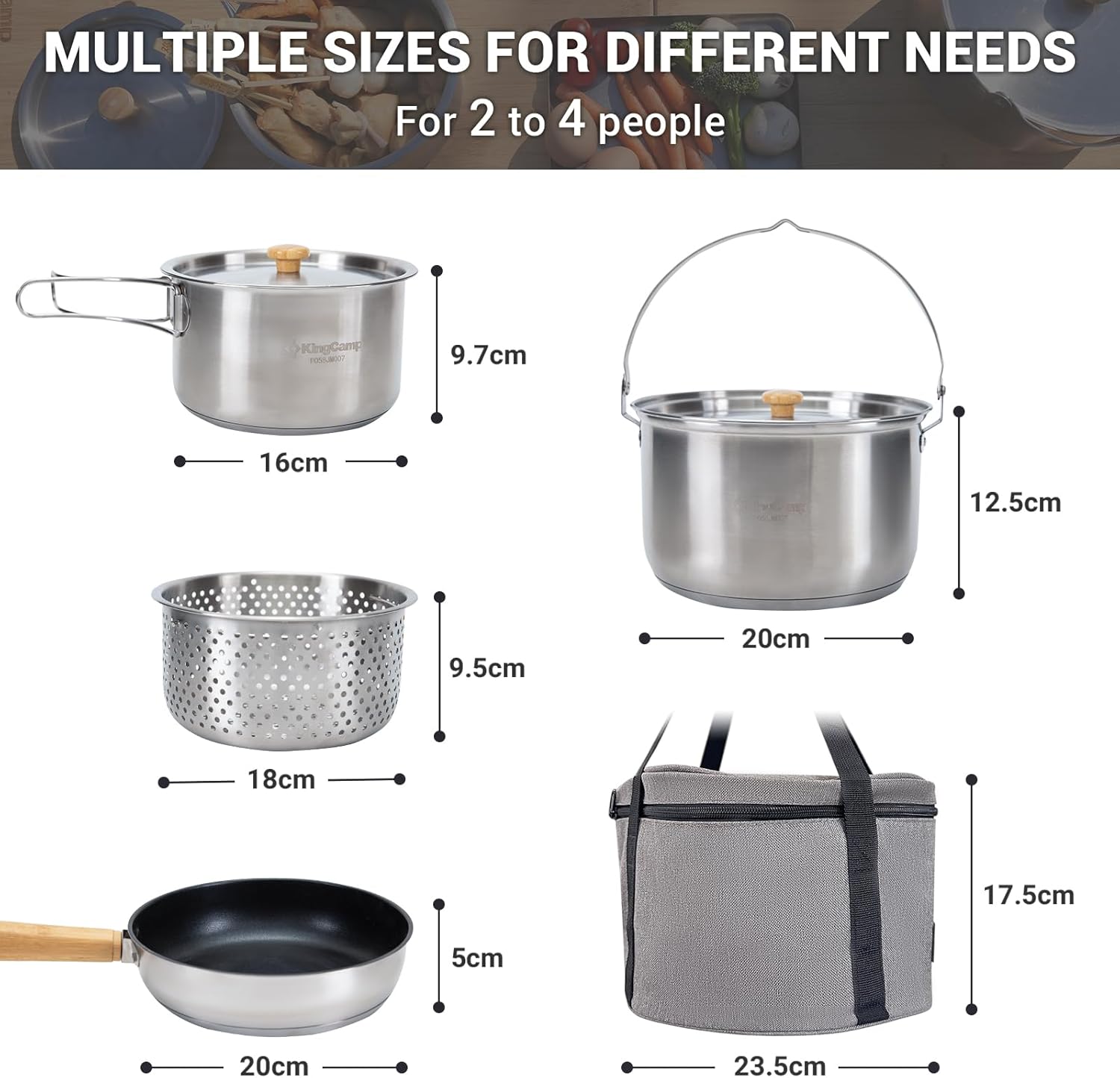 304 Paslanmaz Çelik Kamp Yemek - Camping Cooking Kettle incelemesi ve fiyatı