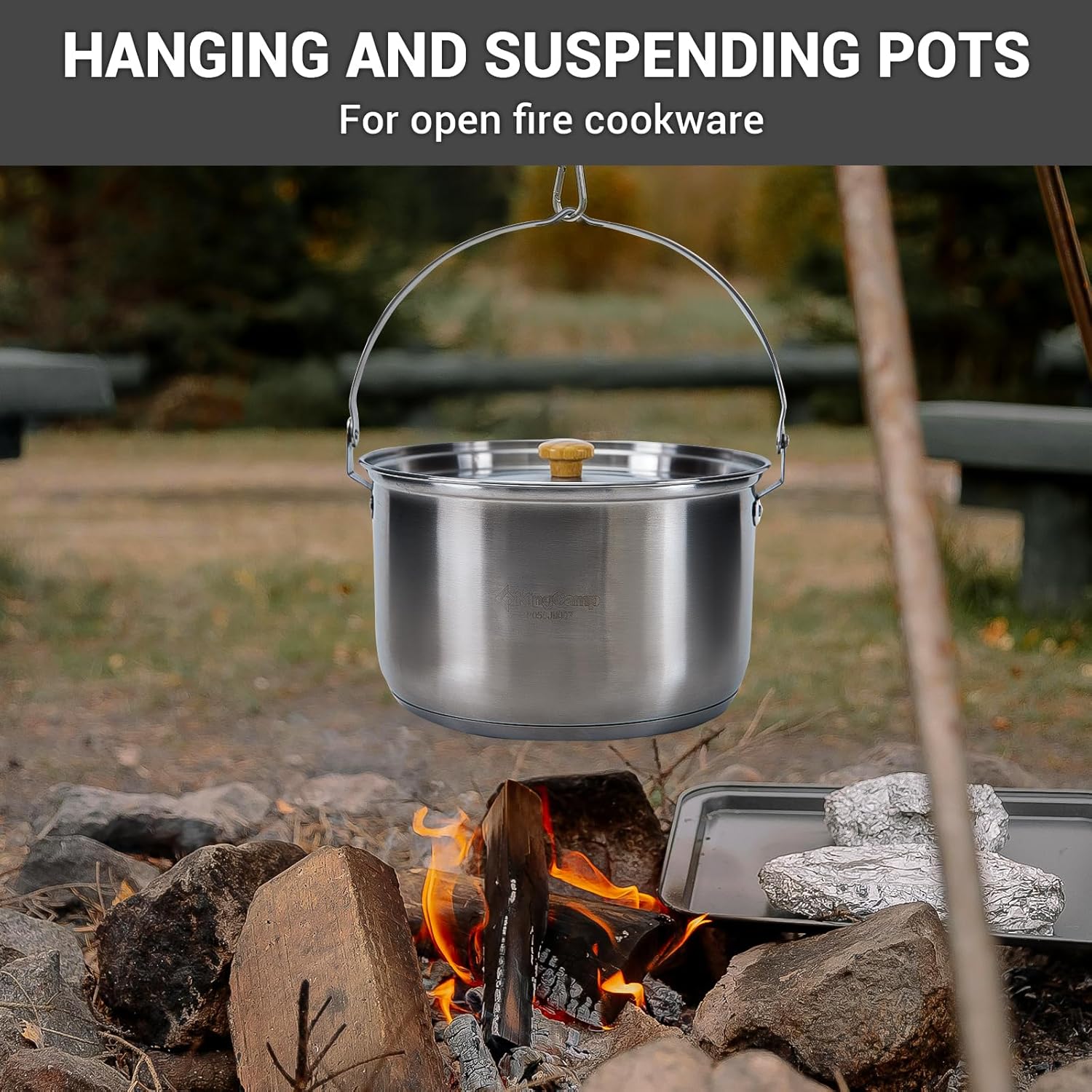 304 Paslanmaz Çelik Kamp Yemek - Camping Cooking Kettle incelemesi ve fiyatı