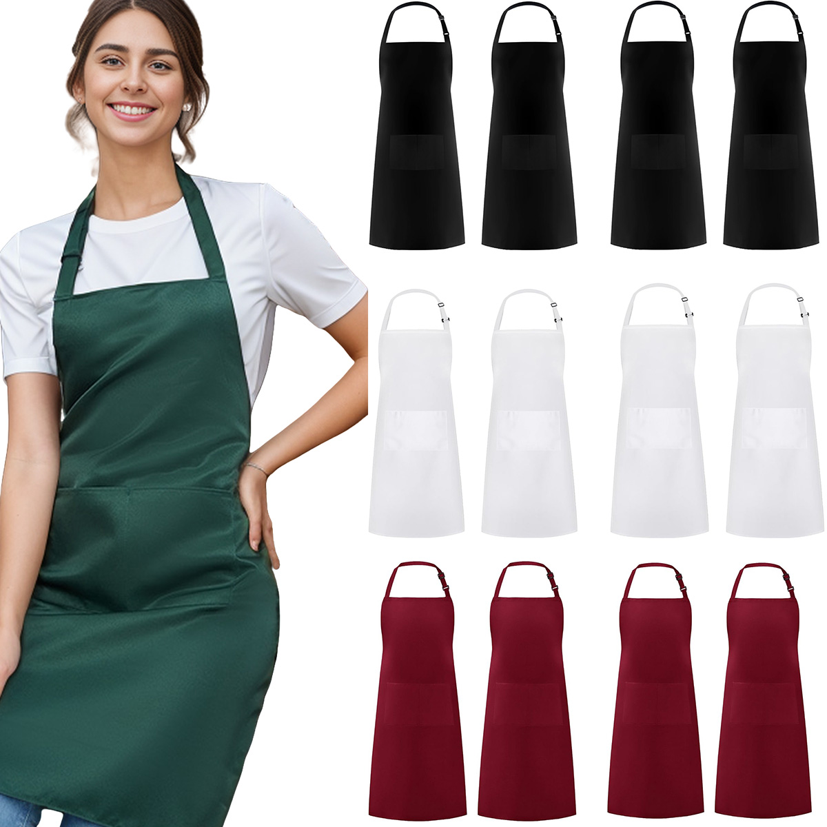 2 Parçalı Set; 2 Cepli Sade Dü - Camping Cooking Apron incelemesi ve fiyatı