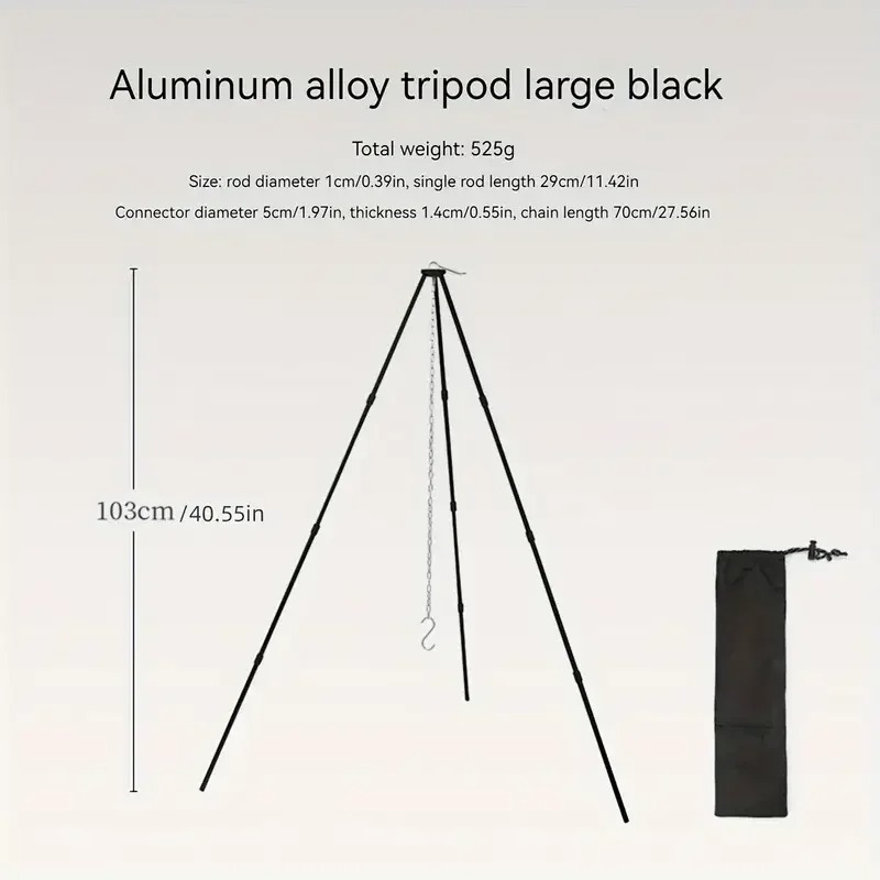 SSUNTAK Taşınabilir Ayrılabili - Camping Cooking Pot Tripod incelemesi ve fiyatı