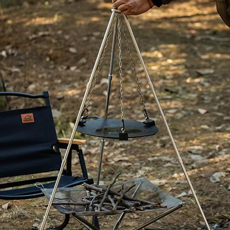 Alüminyum Kamp Ateşi Üçayağı,  - Camping Cooking Pot Tripod incelemesi ve fiyatı
