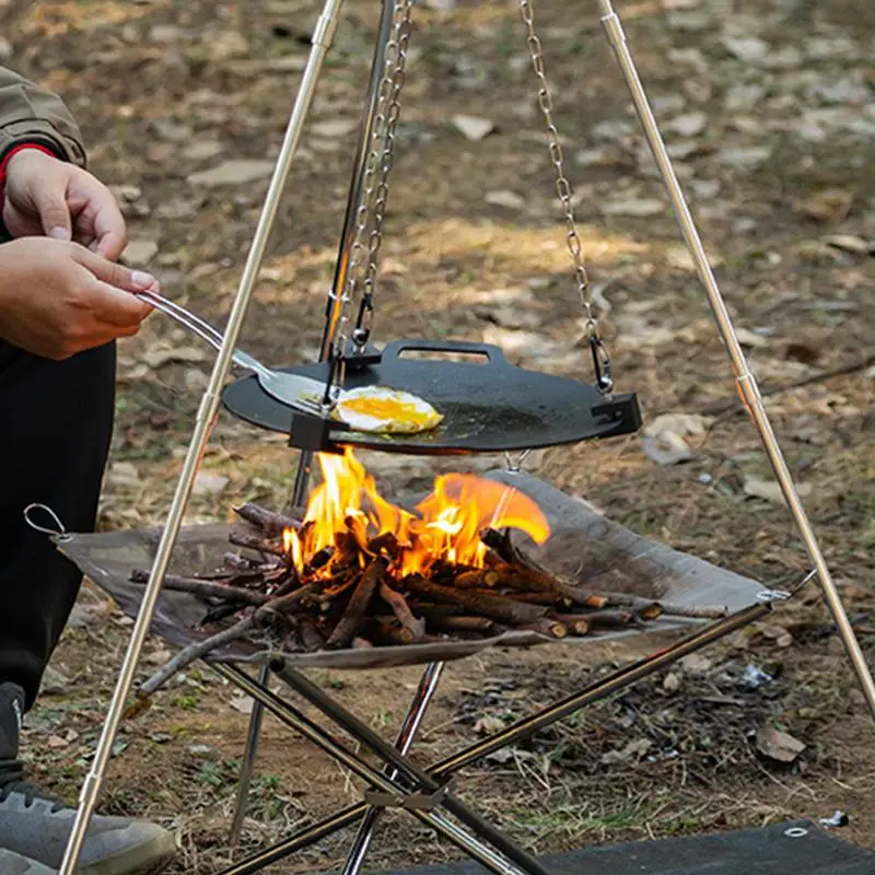 Alüminyum Kamp Ateşi Üçayağı,  - Camping Cooking Pot Tripod incelemesi ve fiyatı
