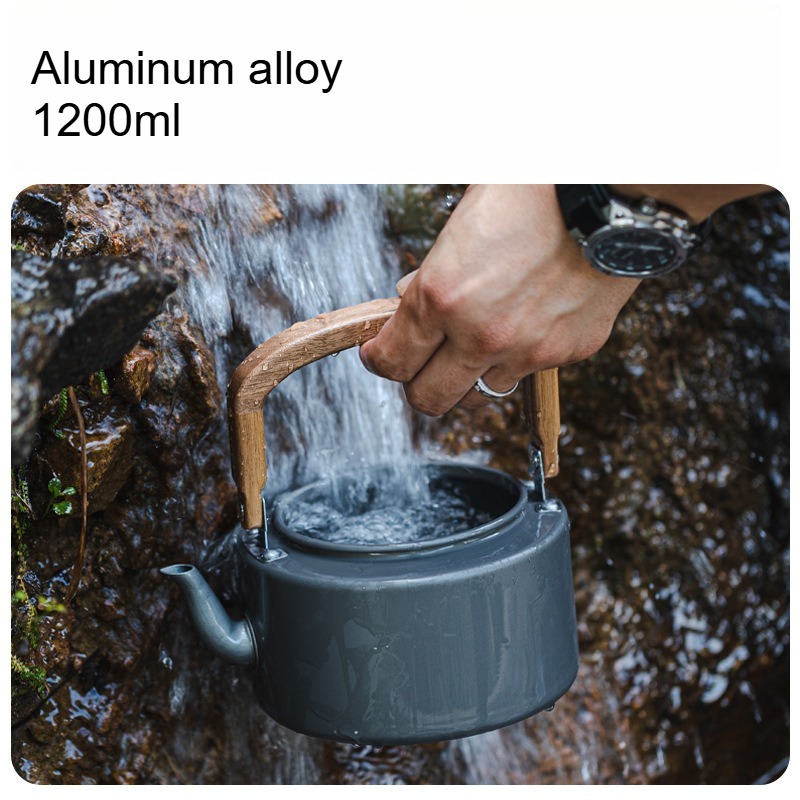 1.2L Hafif Alüminyum Alaşımlı  - Camping Cooking Kettle incelemesi ve fiyatı