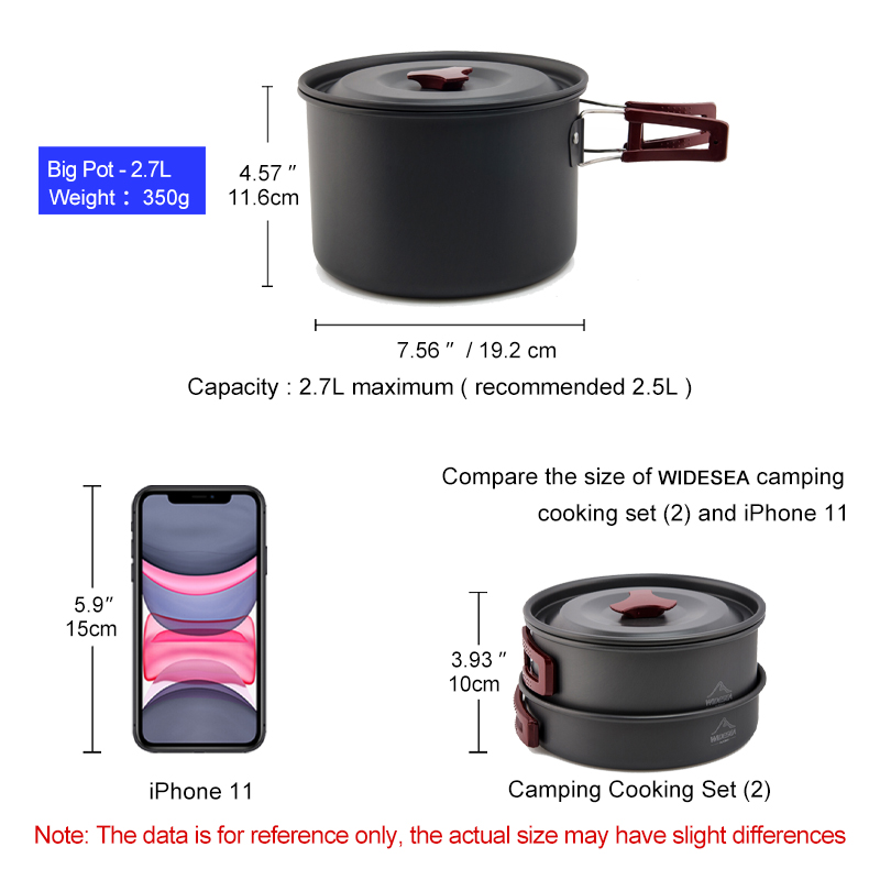 Widesea kamp TENCERE SETİ açık - Camping Cooking All In One incelemesi ve fiyatı