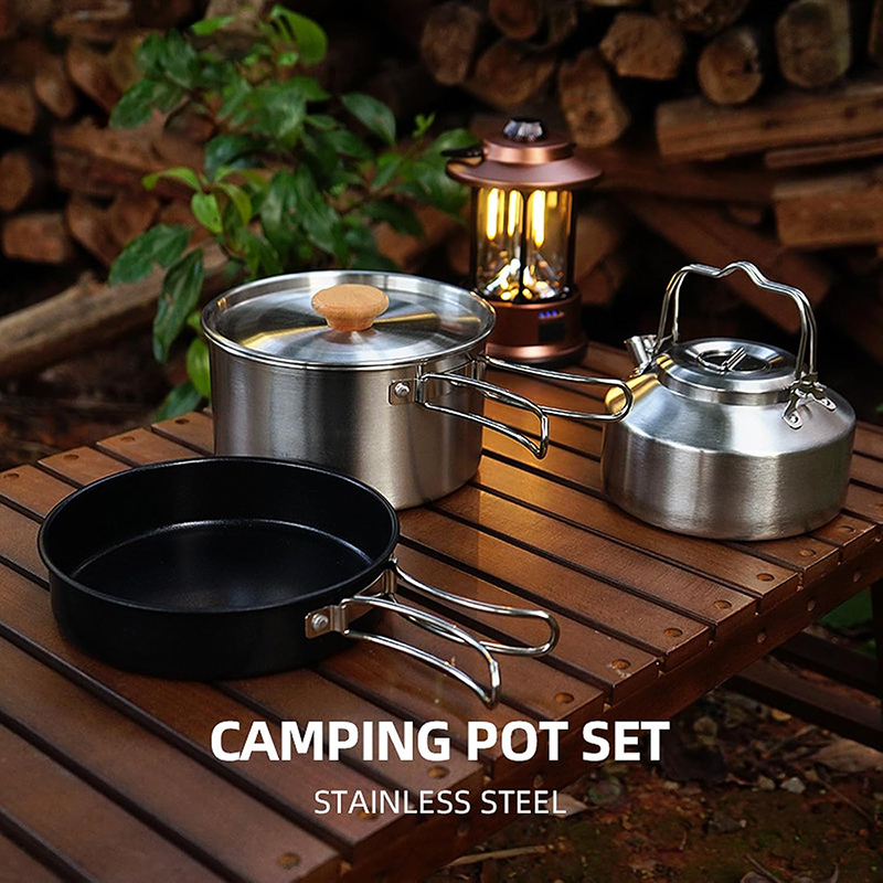 Yüksek Kalite 304 Paslanmaz Çe - Camping Cooking Kettle incelemesi ve fiyatı