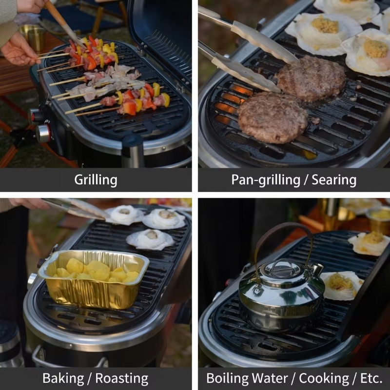 Açık Hava Pişirme Kampı için T - Camping Cooking Grill incelemesi ve fiyatı