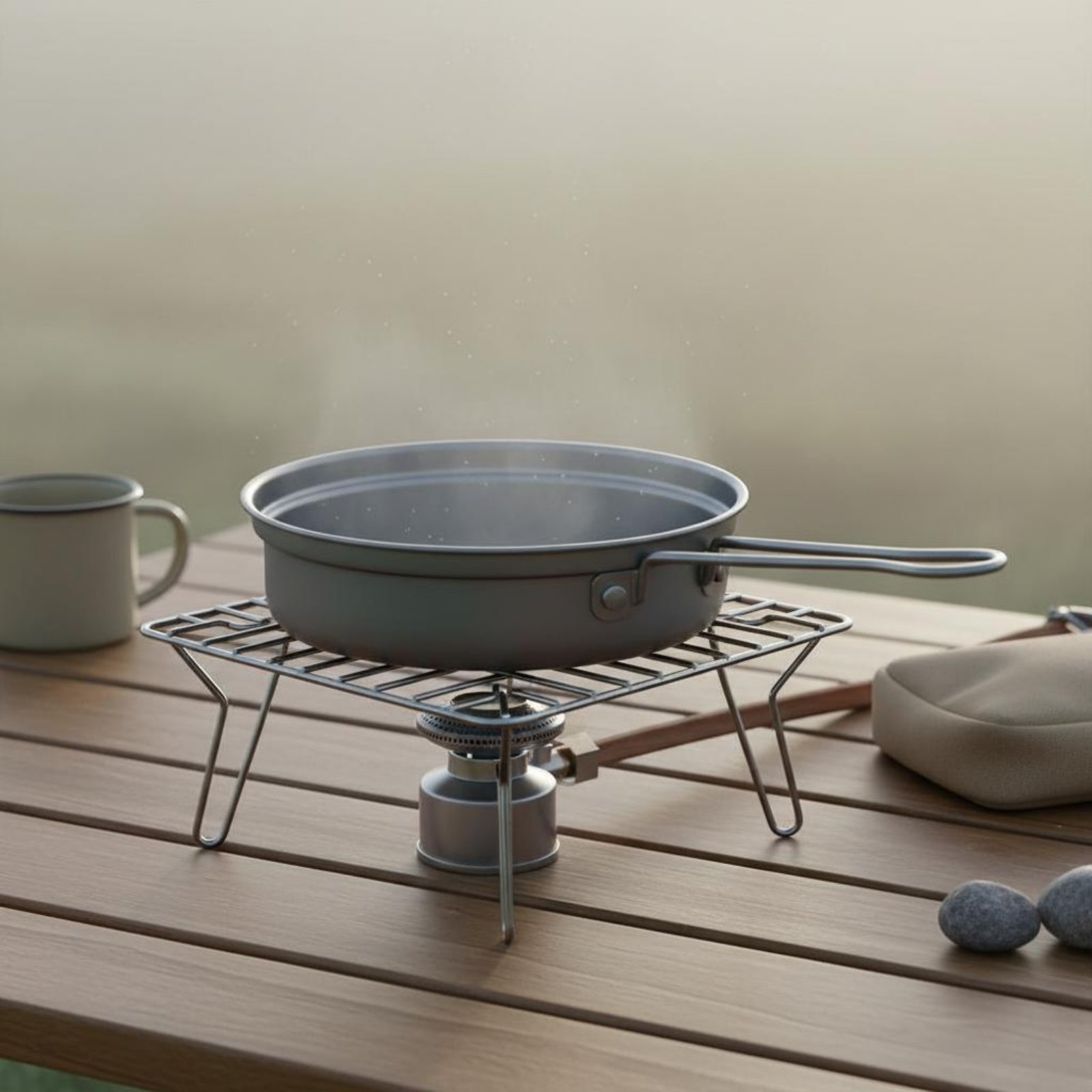 2 Parça Metal Kamp Pişirme Set - Camping Cooking And Dining Set incelemesi ve fiyatı