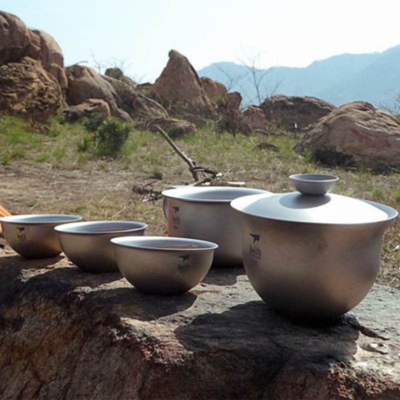 Keith titanyum Kung Fu çay set - Camping Cooking Kettle incelemesi ve fiyatı